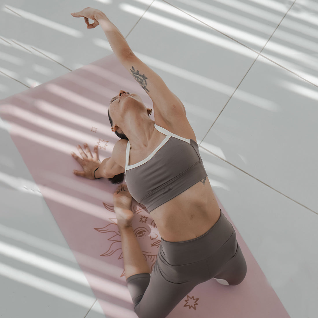 Yoga Mat Superior DOT Sun
