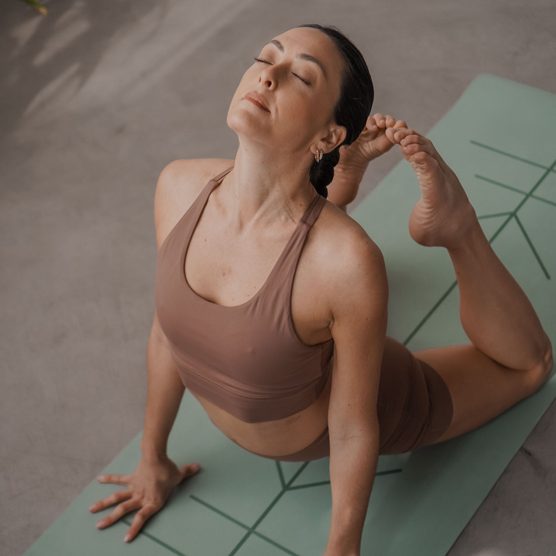 Yoga Mat Aprendiz con Alineación