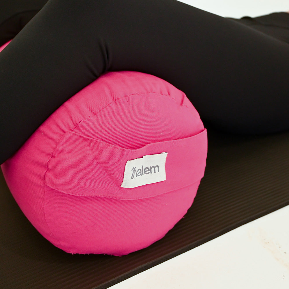 Combo x6: Bolster redondo relleno estopa