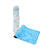 Combo de mat y portamatt de yoga Juana de Arco en color azul, de la marca Sukha Argentina, mostrando ambos productos juntos.