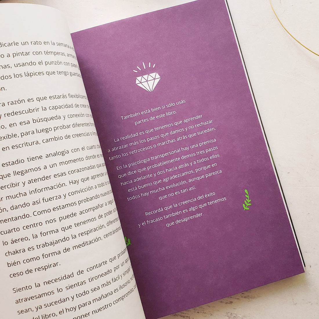 Libro Las puertas del ser de Sukha Argentina, con portada que muestra ilustraciones y texto en tonos cálidos.