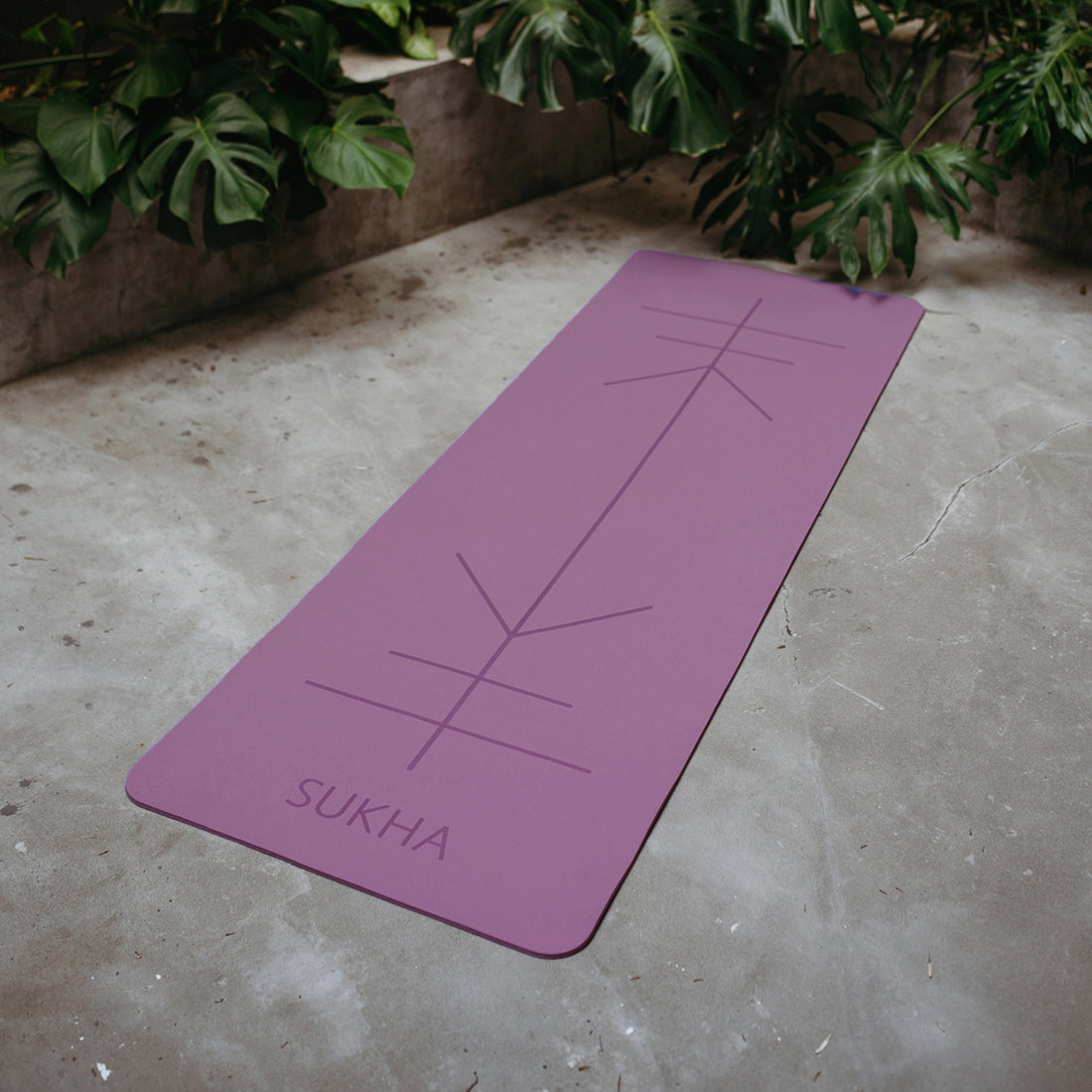 Yoga Mat Aprendiz con Alineación 6mm