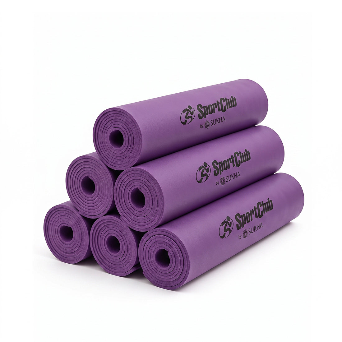 Mesa de trabajo para yoga línea bienestar SportClub Sukha Argentina, tapete de 6 mm de grosor para ejercicio y bienestar.