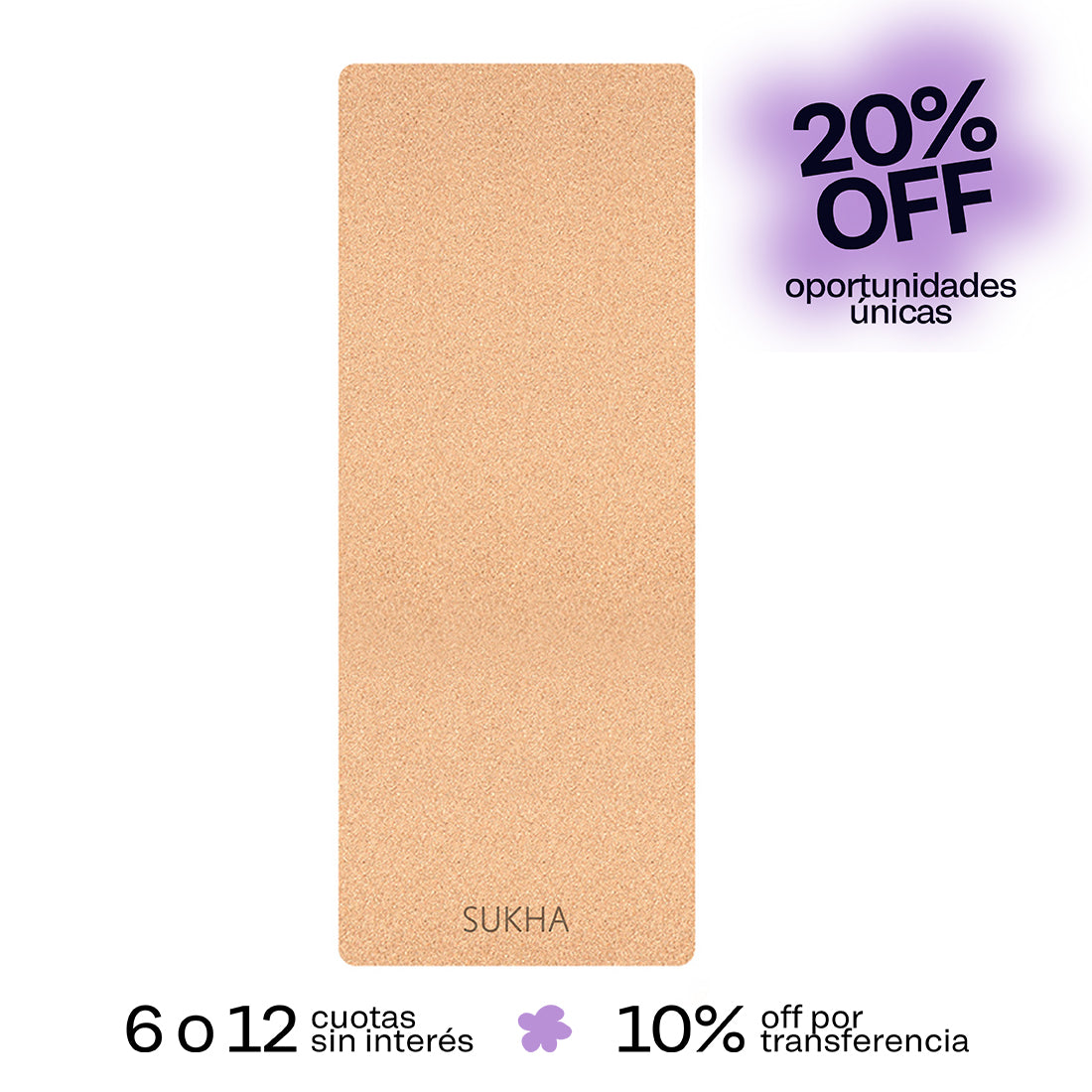 Yoga Mat  Corcho 4mm