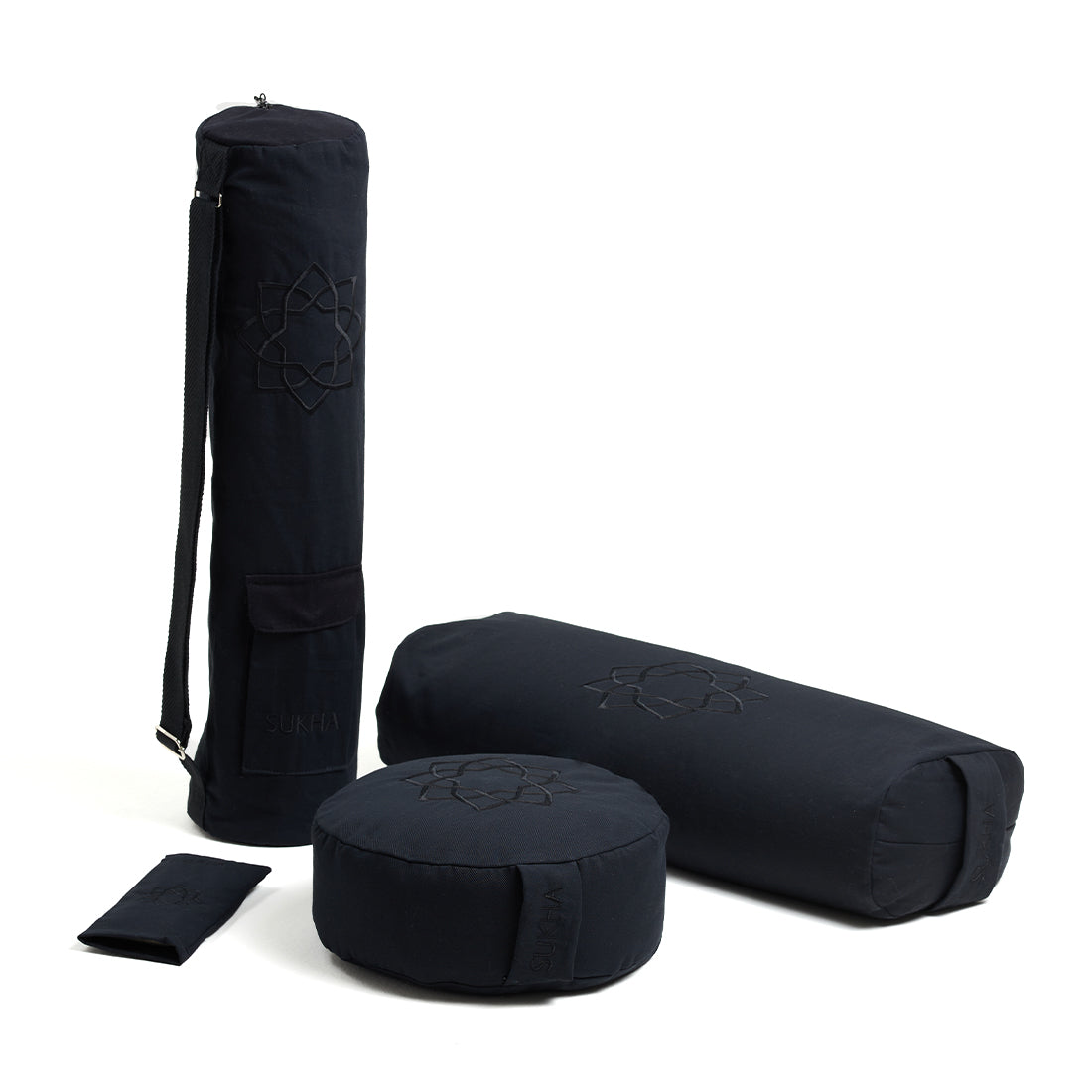 Bolster Rectangular All Black