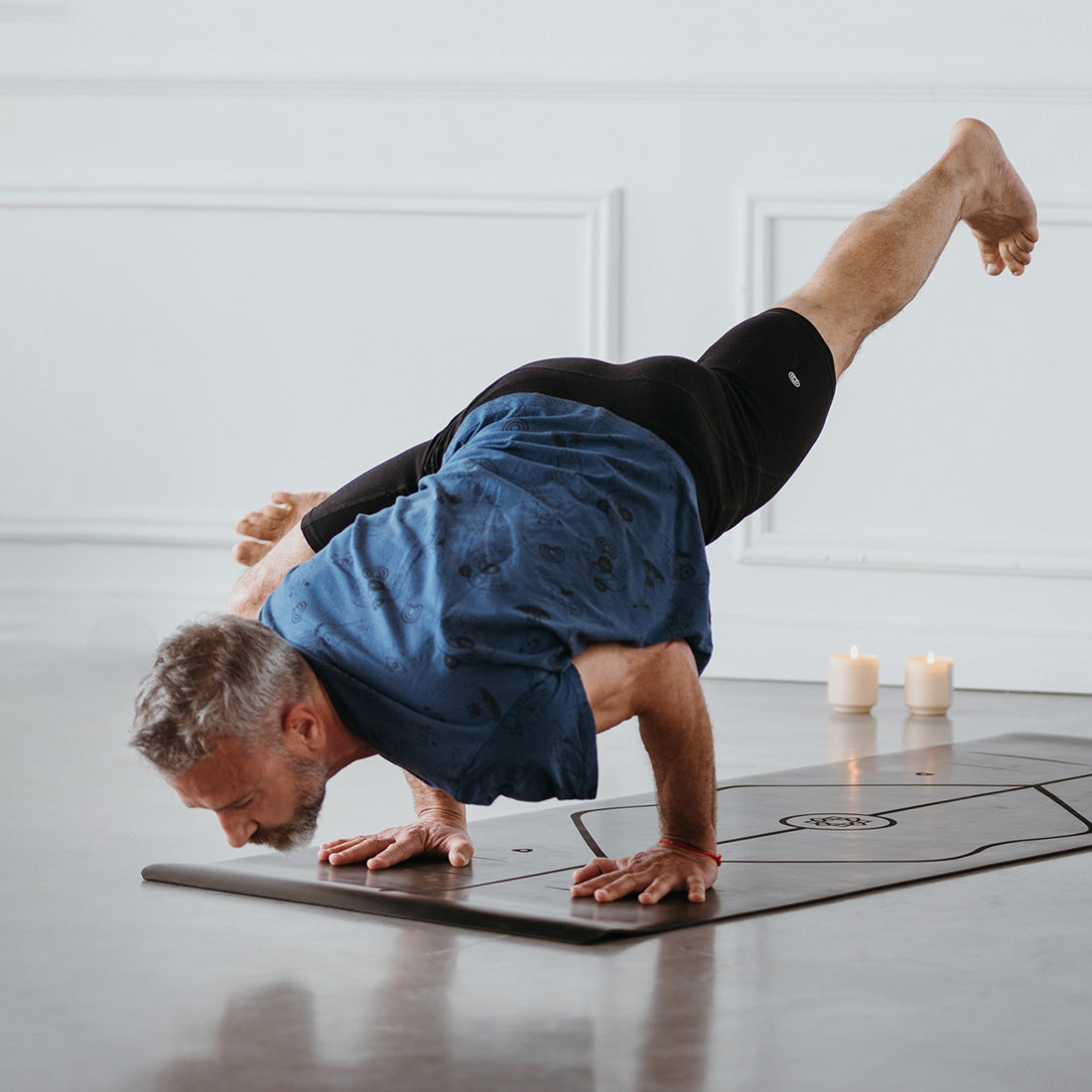 Yoga Mat Superior con Alineación 5mm