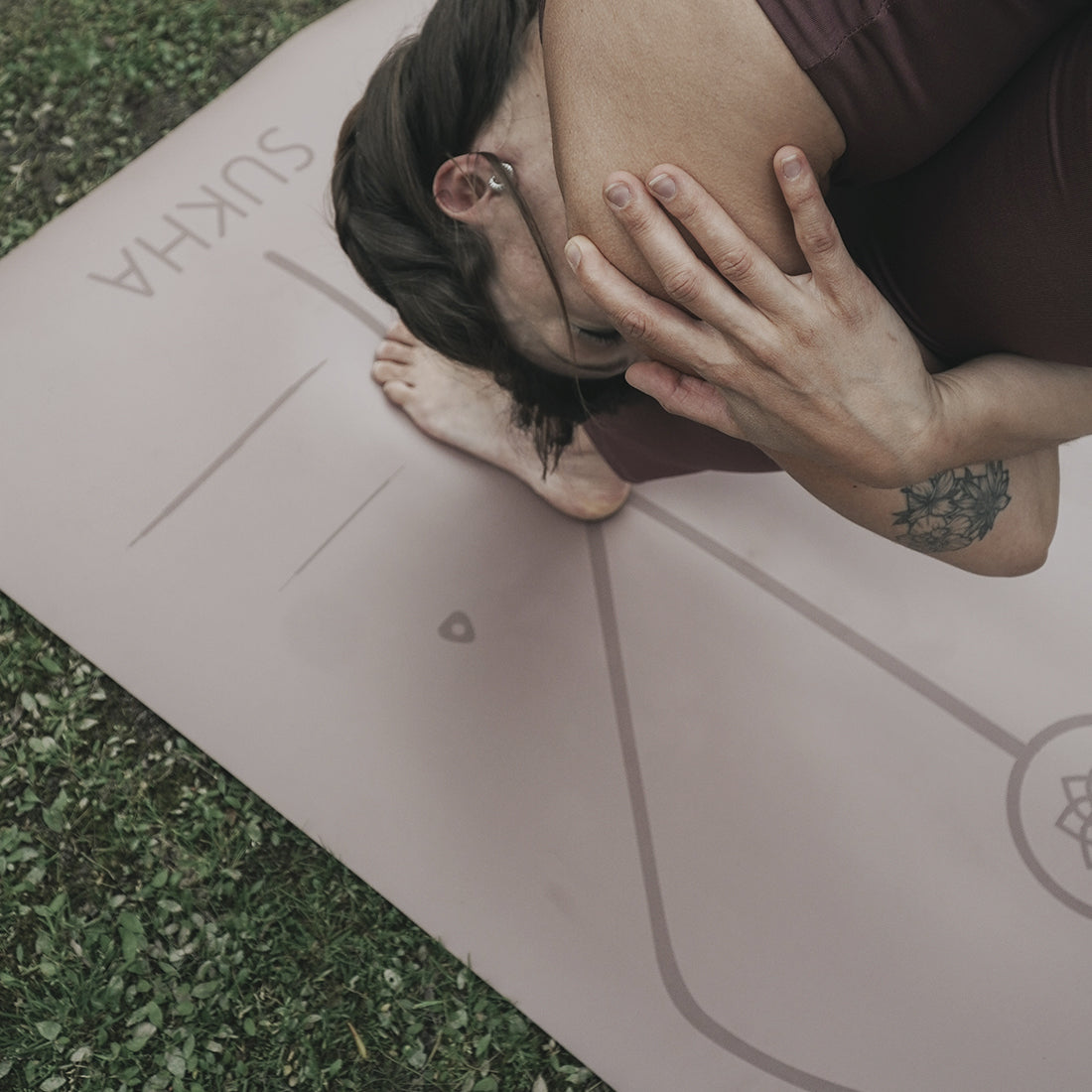 Yoga Mat Superior con Alineación 5mm