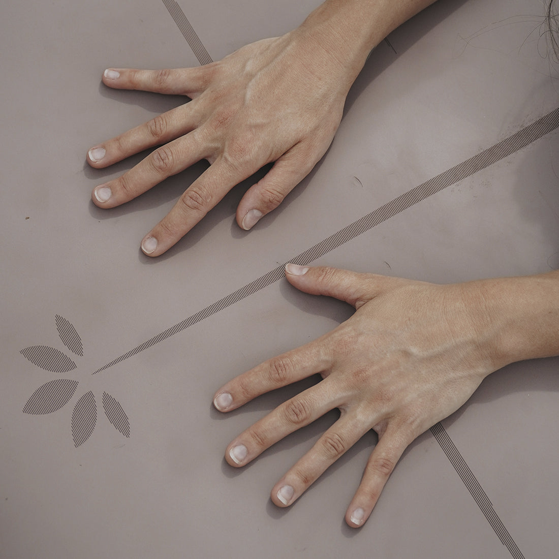 Yoga Mat Superior con Alineación 5mm