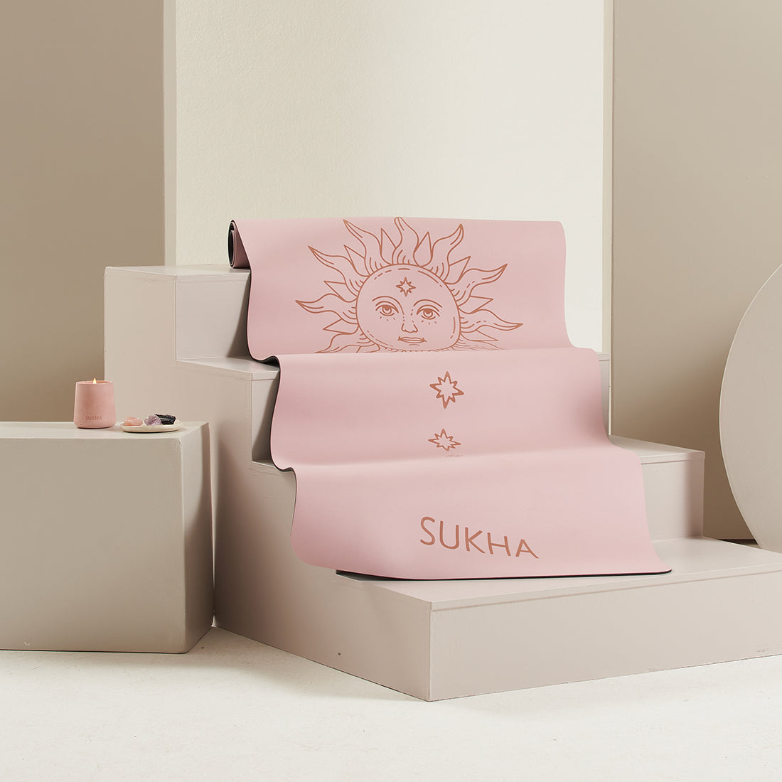 Yoga Mat Superior DOT Sun