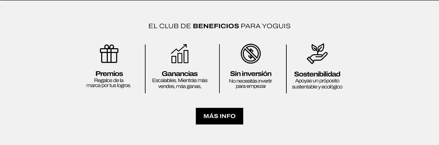 Club Sukha landing social beneficios